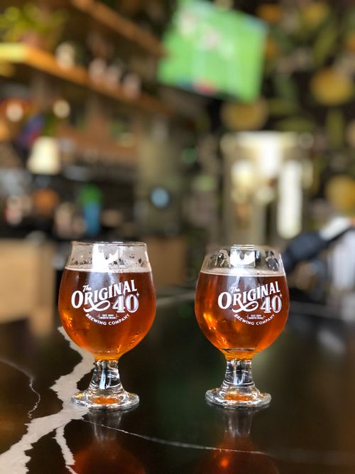Original 40 Brewing Company, a happy hour spot in San Diego