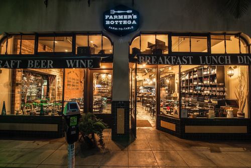 Farmer's Bottega, a happy hour spot in San Diego